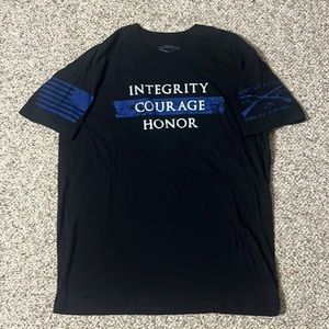 Men’s Grunt Style Integrity Courage Honor Men’s Shirt